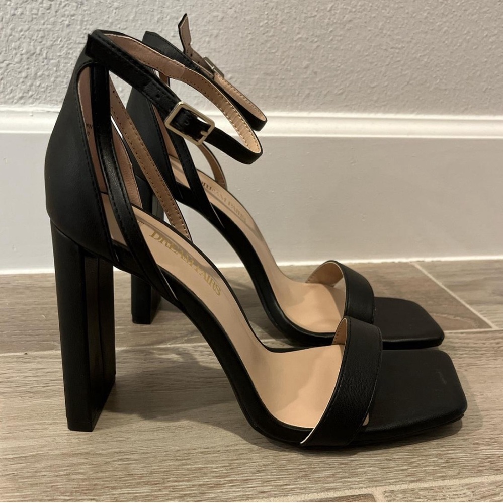 black heels